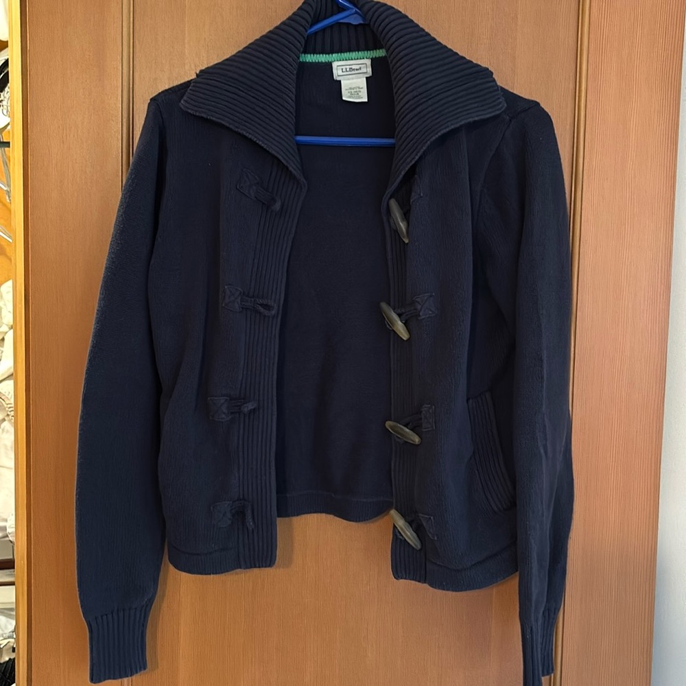 L.L. Bean navy blue sweater